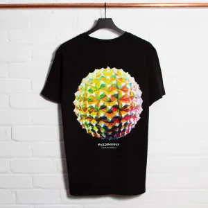 007 Disco Psychedelia Back Print - Tshirt - Black