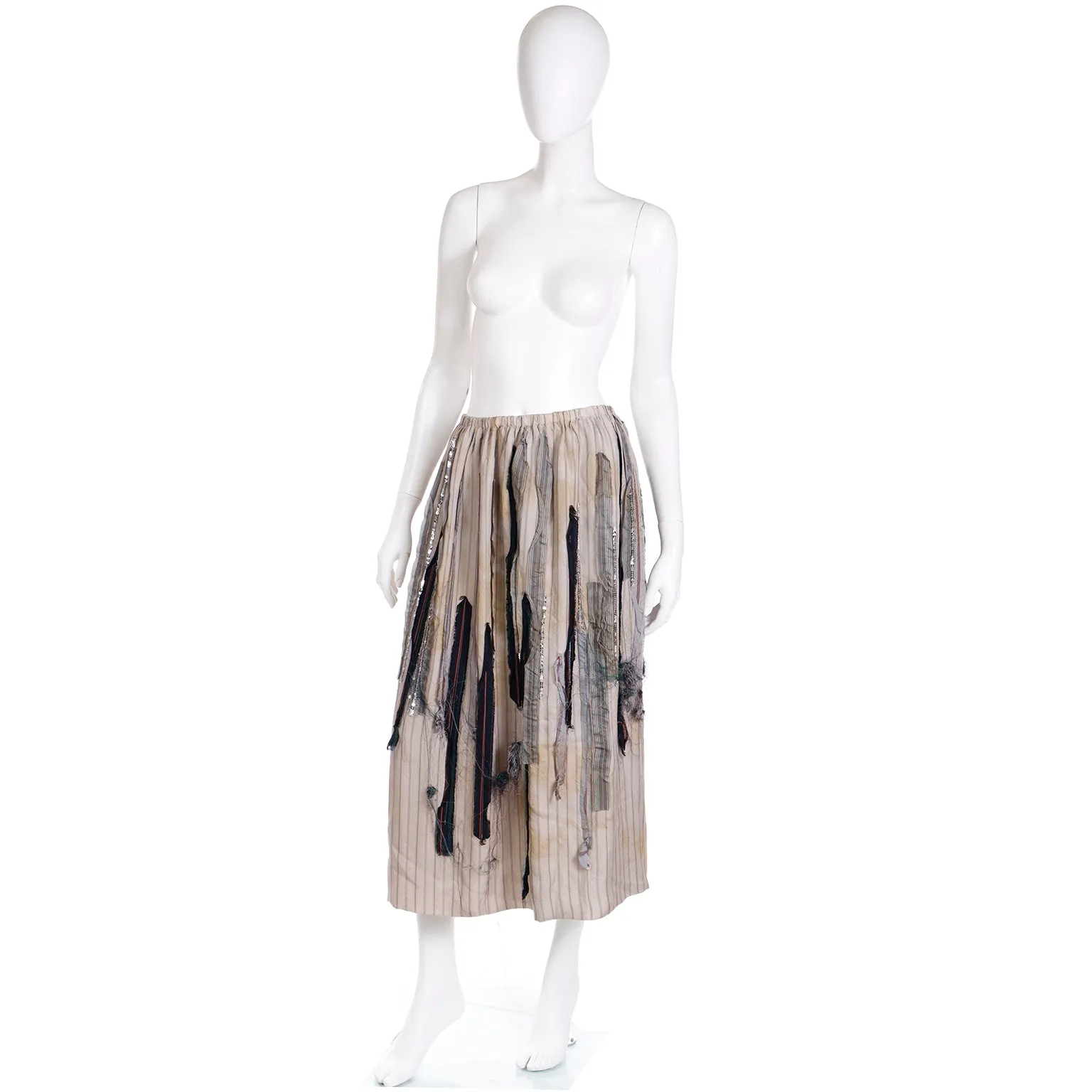 1990s Sunao Kuwahara IS Vintage Deconstructed Skirt