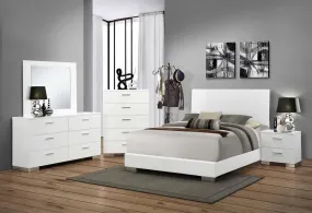 203501KW S5 CA KING 5PC SET (KW.BED,NS,DR,MR,CH)