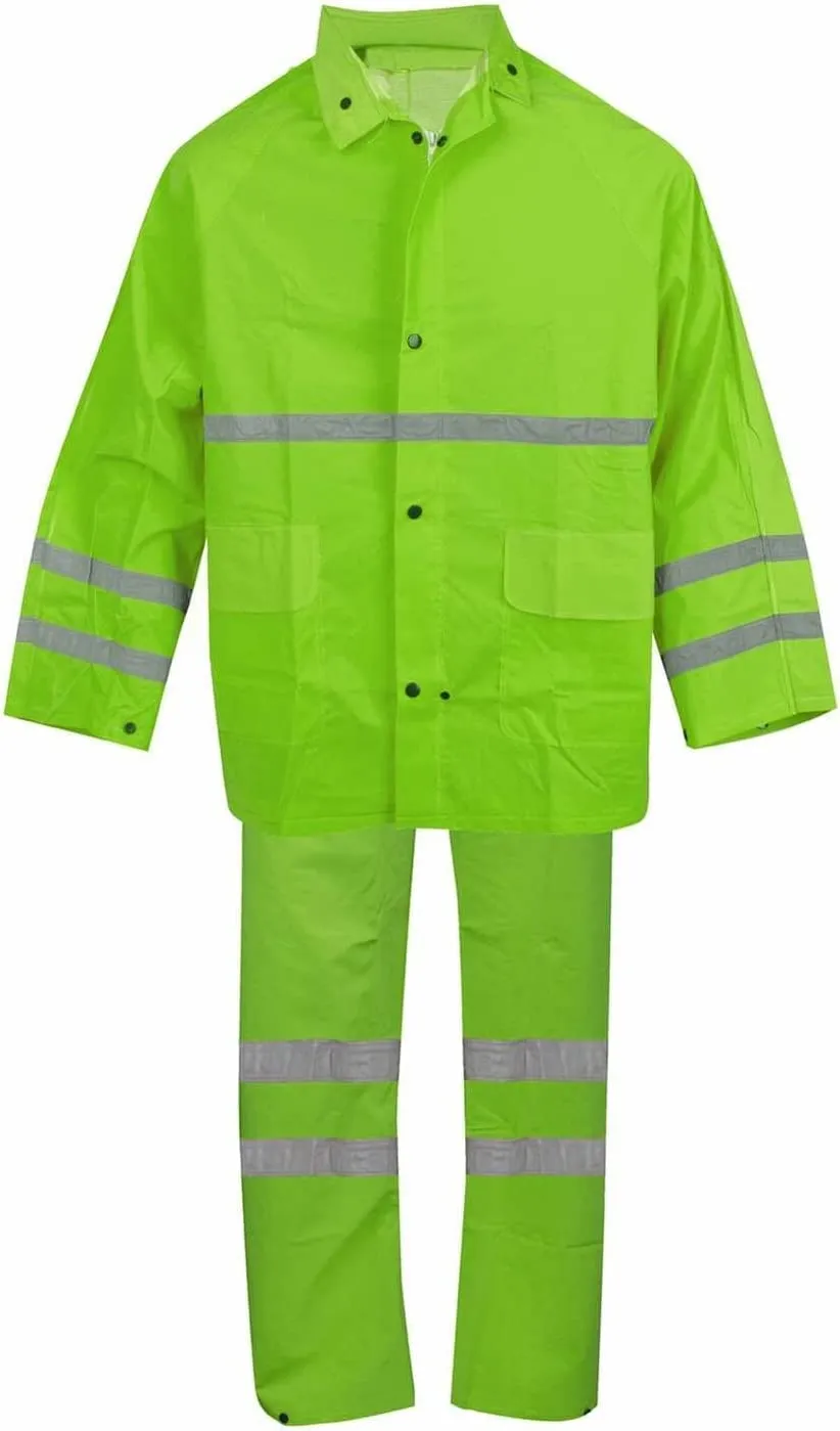 3-Piece Reflective Rain Suit