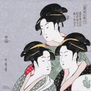 70 Ukiyo-e | Three Beauties Of The Present Day Gray