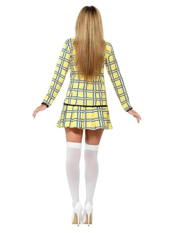 90's Clueless Cher Costume Adult Jacket Top Skirt