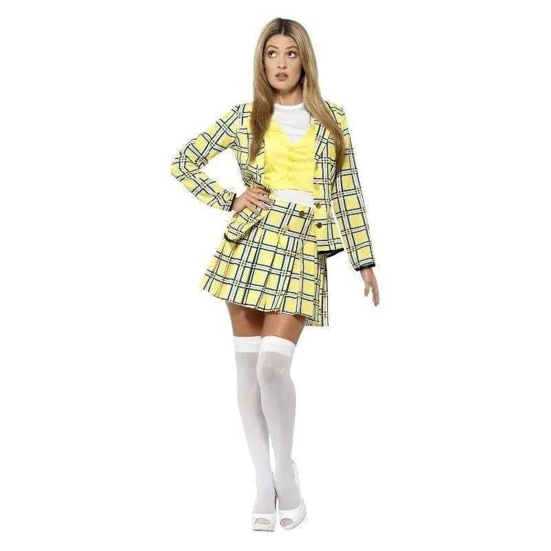 90's Clueless Cher Costume Adult Jacket Top Skirt