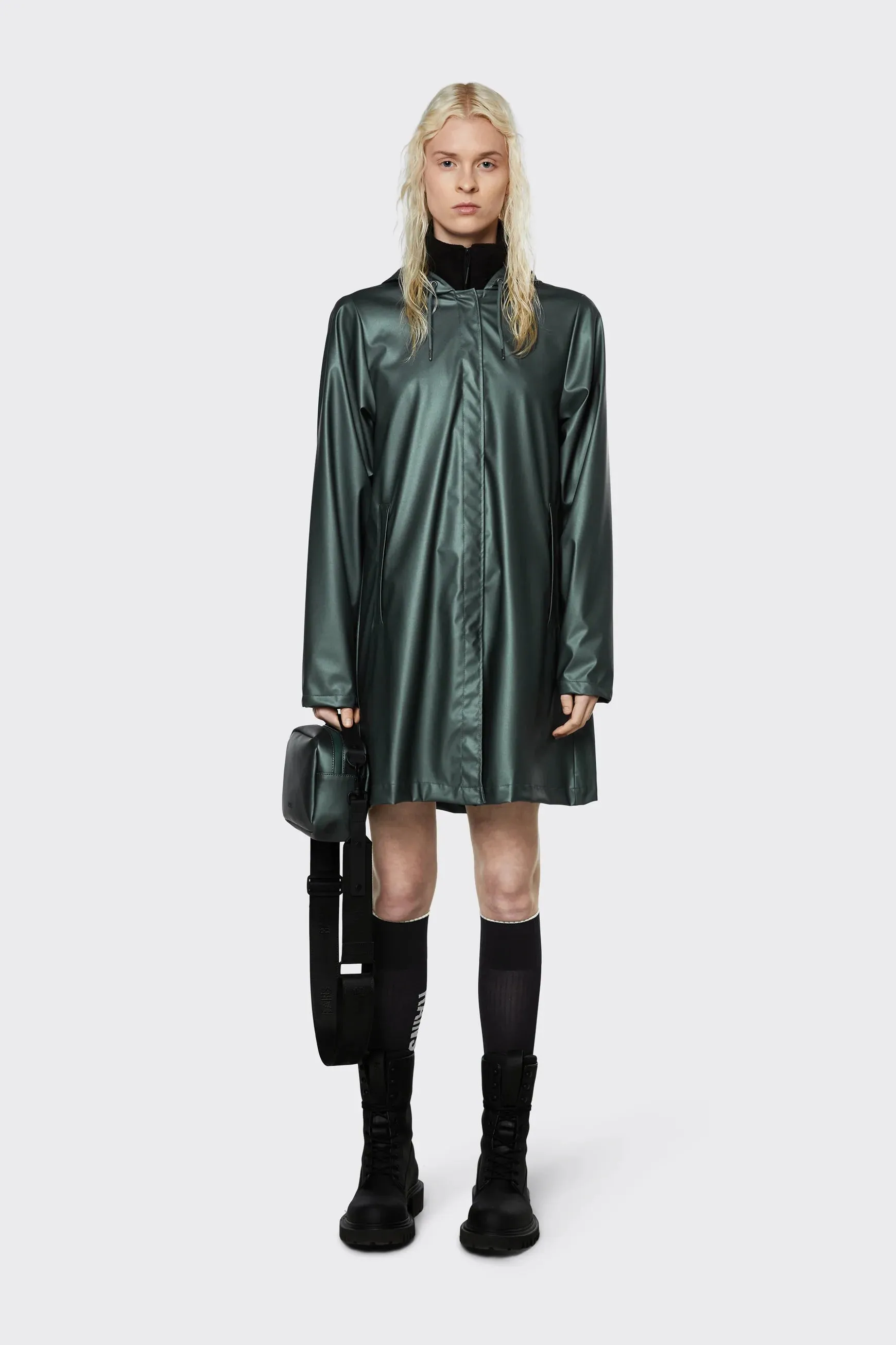 A-line Rains rain jacket