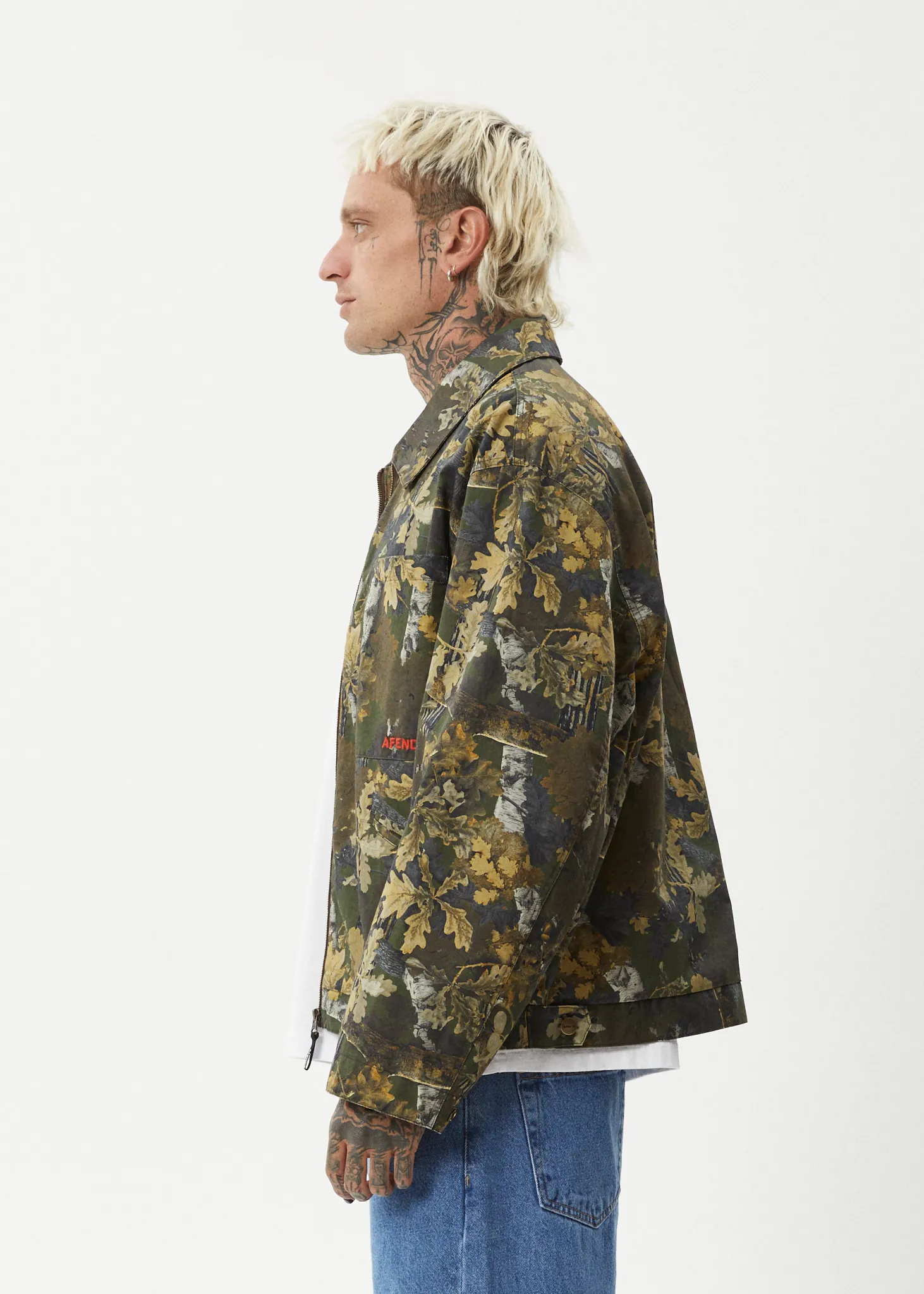 AFENDS Mens Oracle Find Me - Carpenter Jacket - Find Me