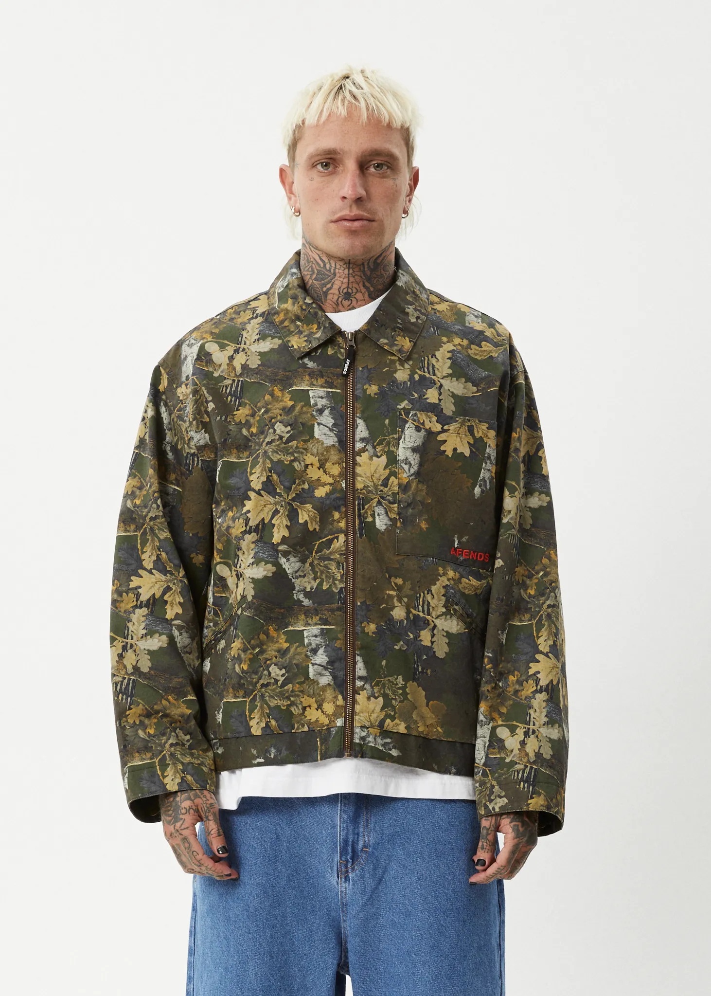 AFENDS Mens Oracle Find Me - Carpenter Jacket - Find Me