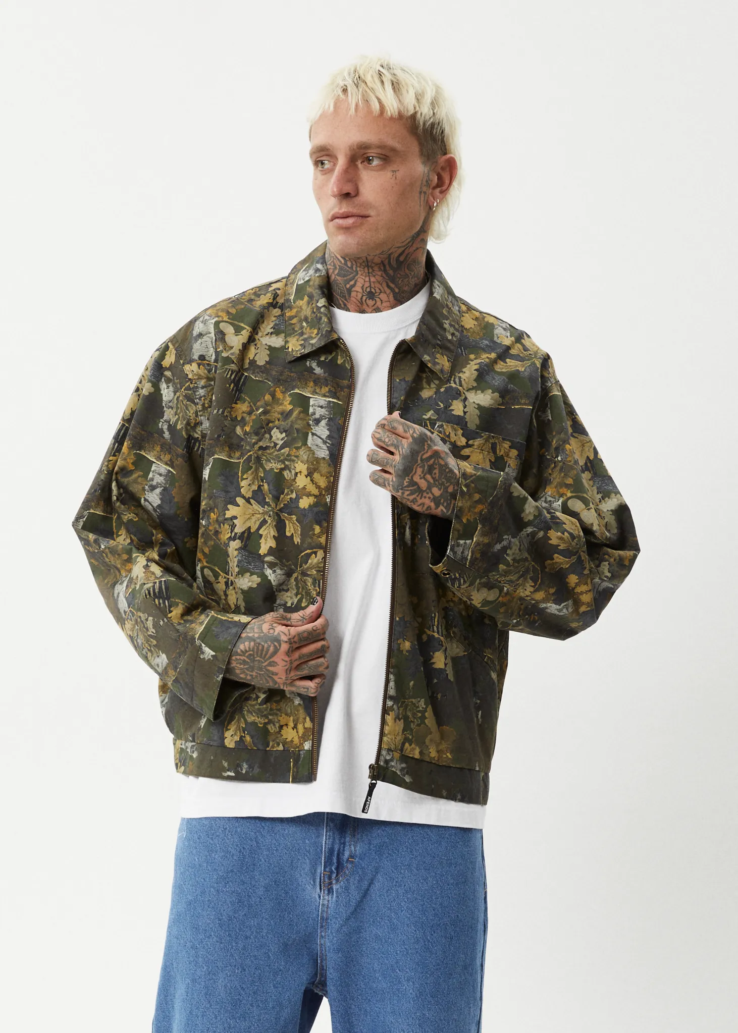 AFENDS Mens Oracle Find Me - Carpenter Jacket - Find Me