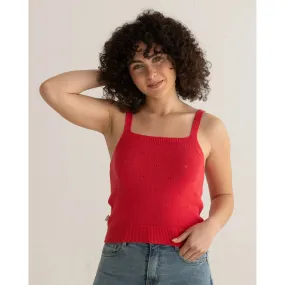 Andrín Sleeveless Top Coral