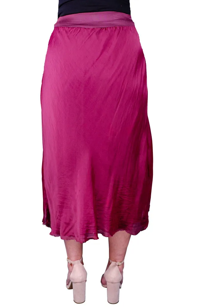 Anna Silk Cha Cha Skirt (SL205)