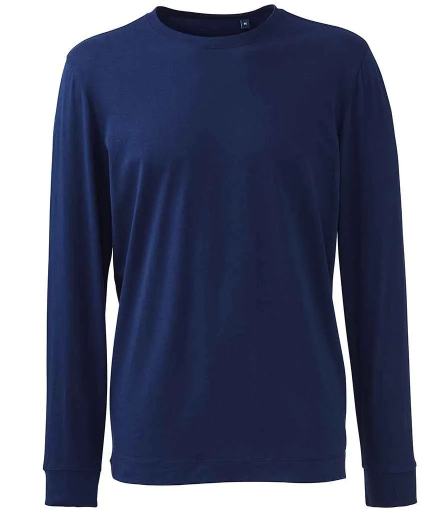 Anthem Organic Long Sleeve T-Shirt | Navy