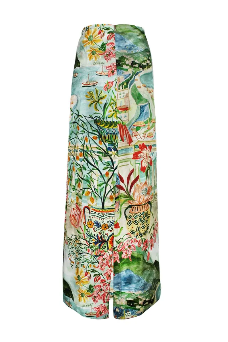 ARETHA AMALFI MAXI SKIRT