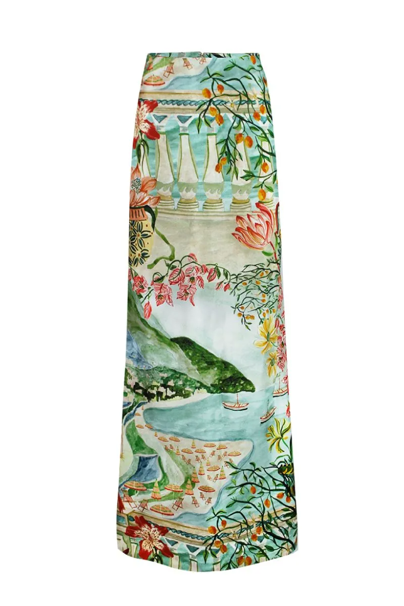 ARETHA AMALFI MAXI SKIRT