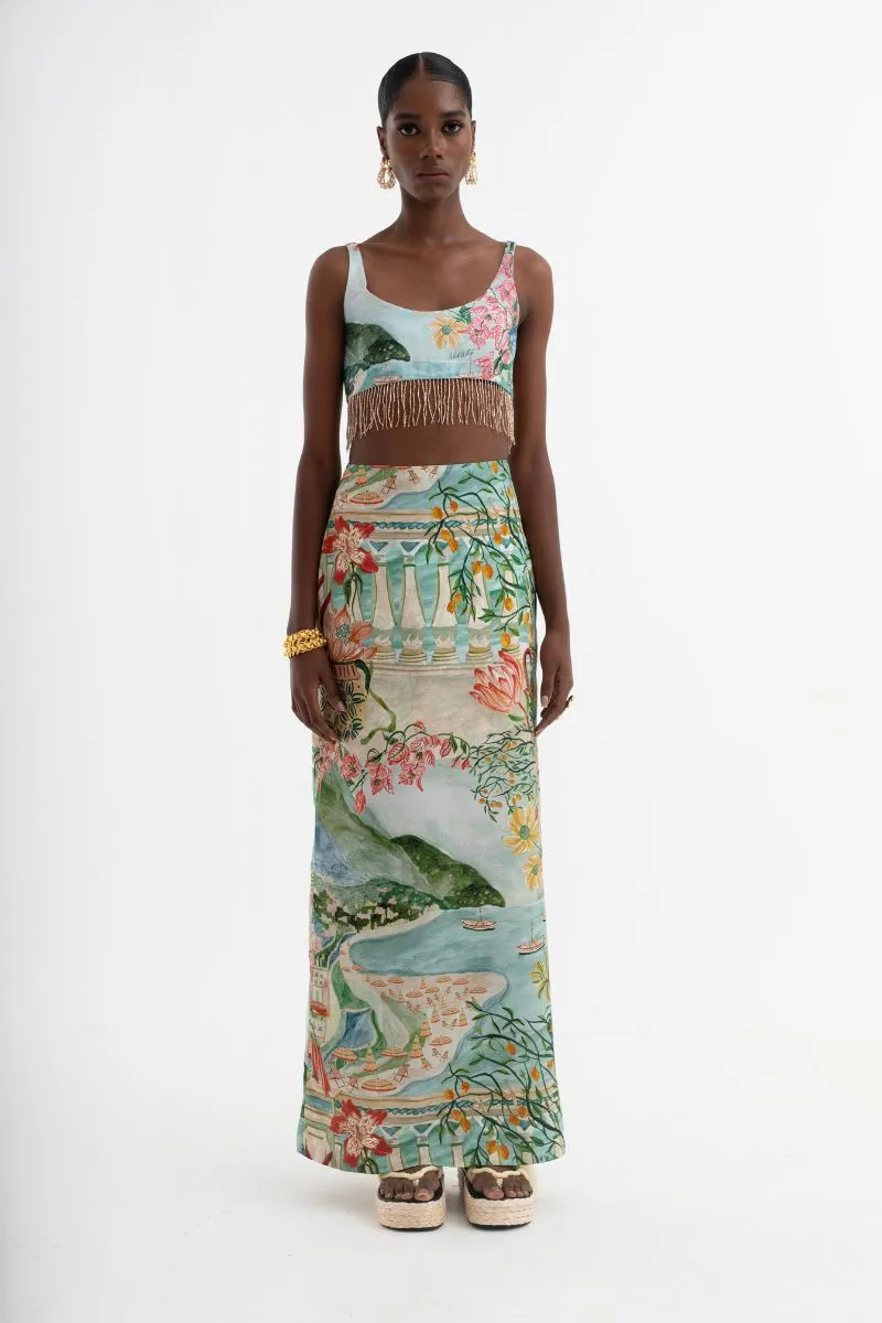 ARETHA AMALFI MAXI SKIRT