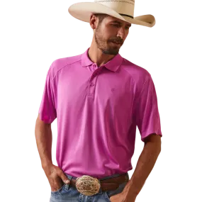 Ariat Men's Dk Orchid Ac Polo