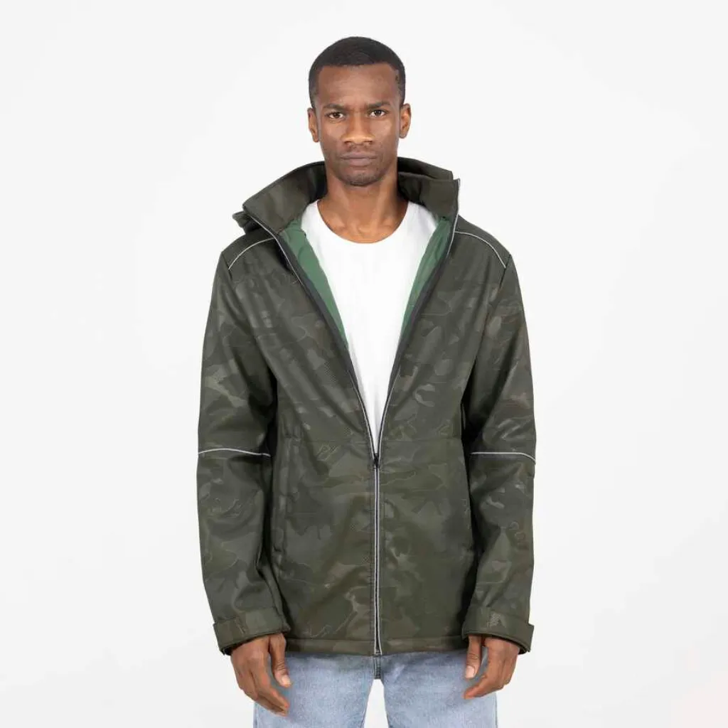 Army Green Unisex Raincoat