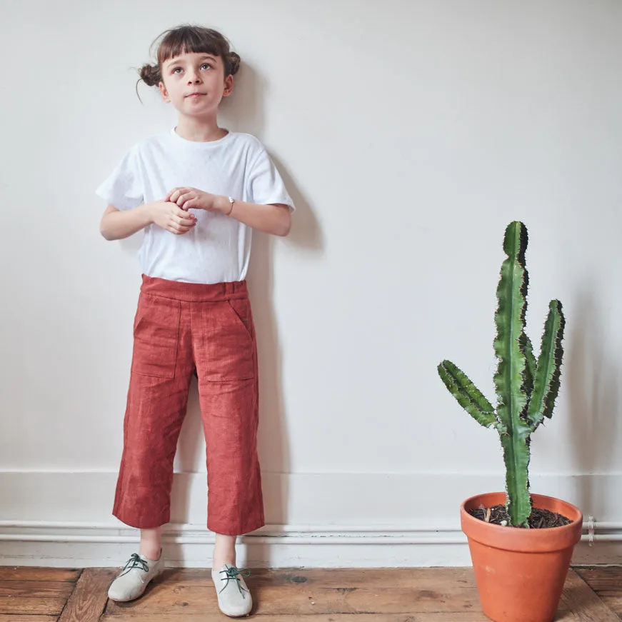 AVANA pants or shortpants- Girl 3/12 - Paper Sewing Pattern