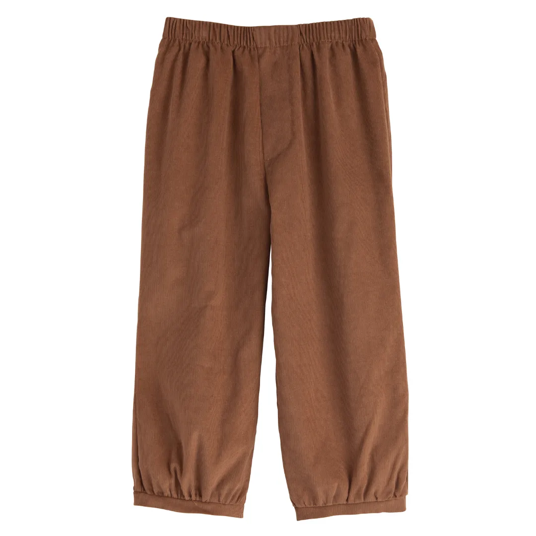 Banded Pant - Chesnut Corduroy