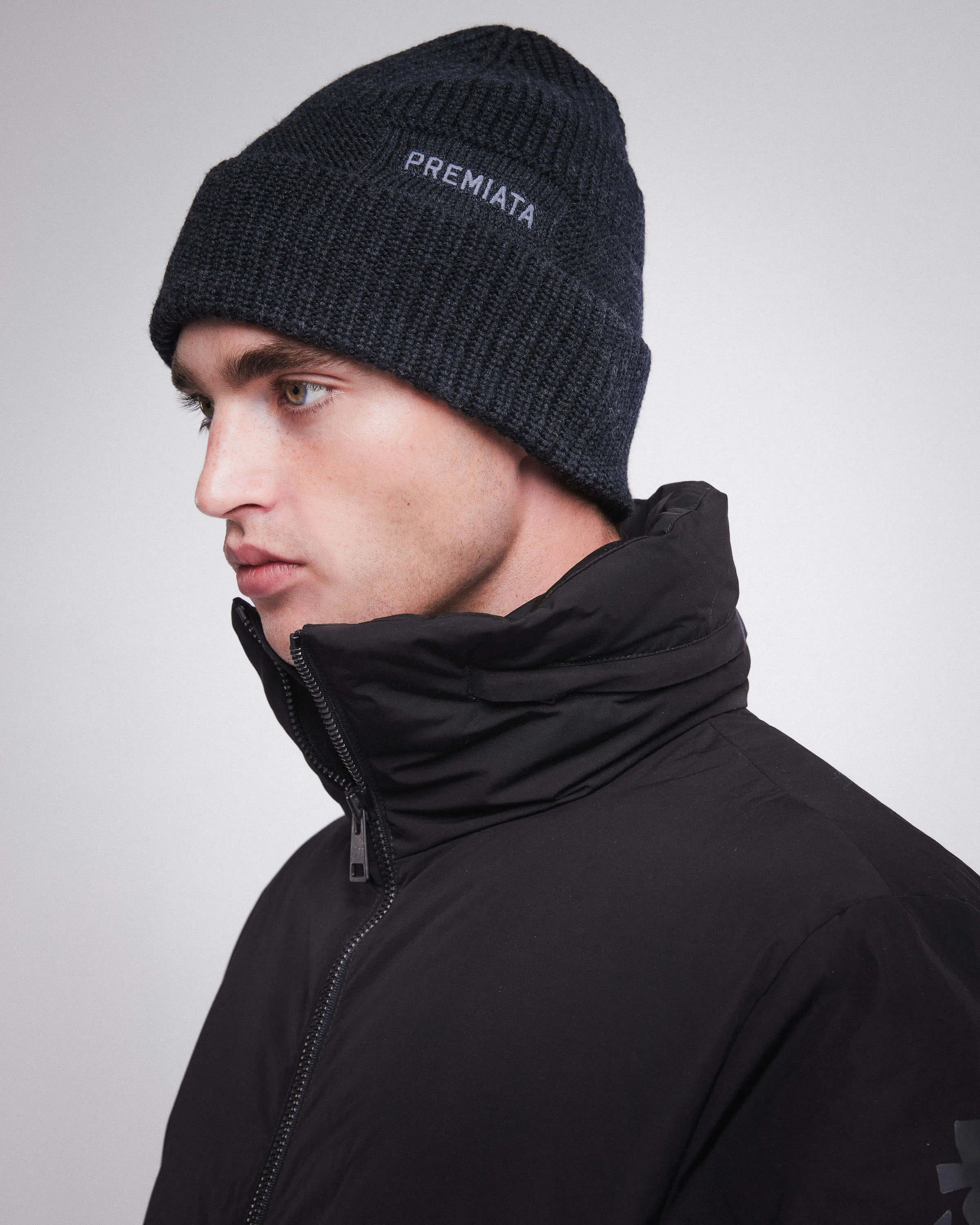 Beanie Hat Anthracite Melange PACHAL09