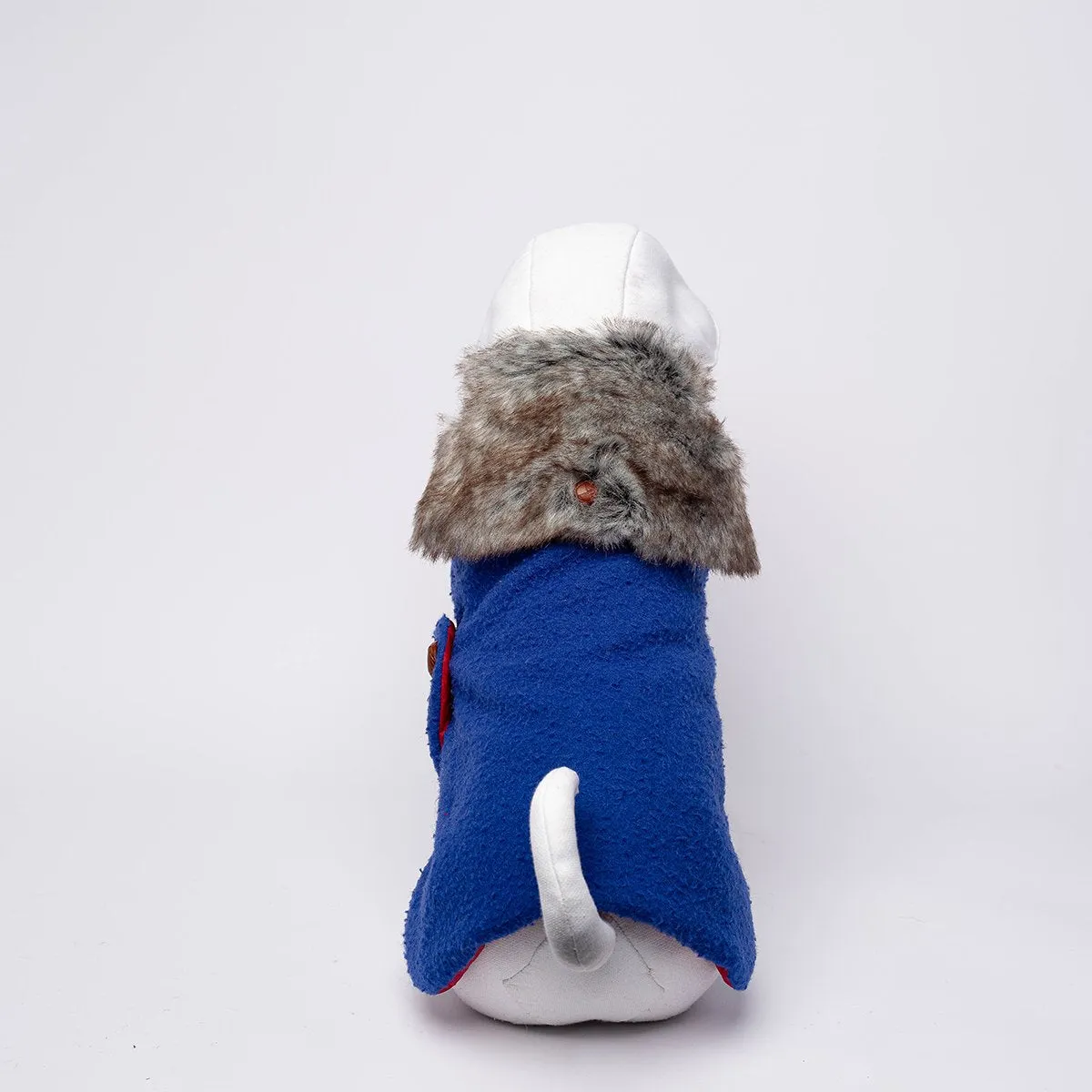 Bespoke Dog Coat/Raincoat Cobalt Casentino