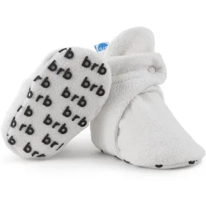 BirdRock Baby - Cream White Fleece Baby Booties