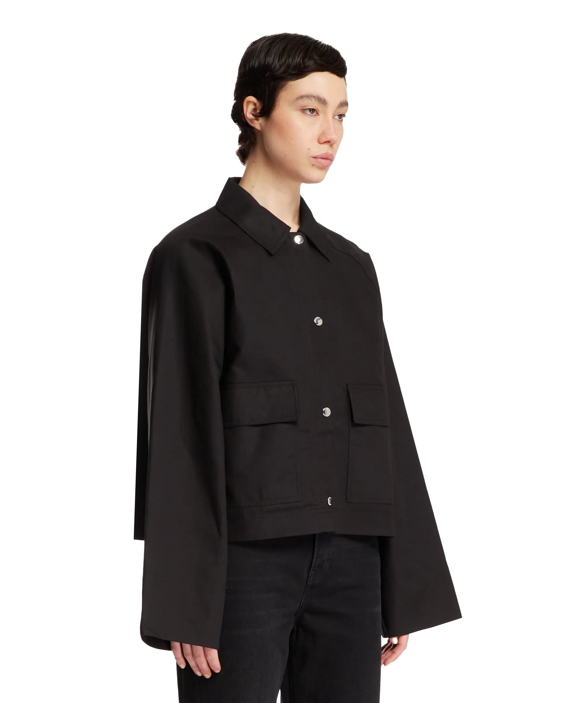 Black Cotton Jacket