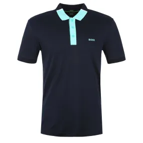 BOSS Paddy 3 Polo Shirt in Navy