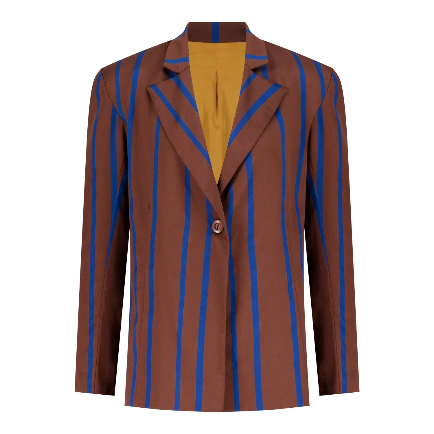 Brown Stripe blazer