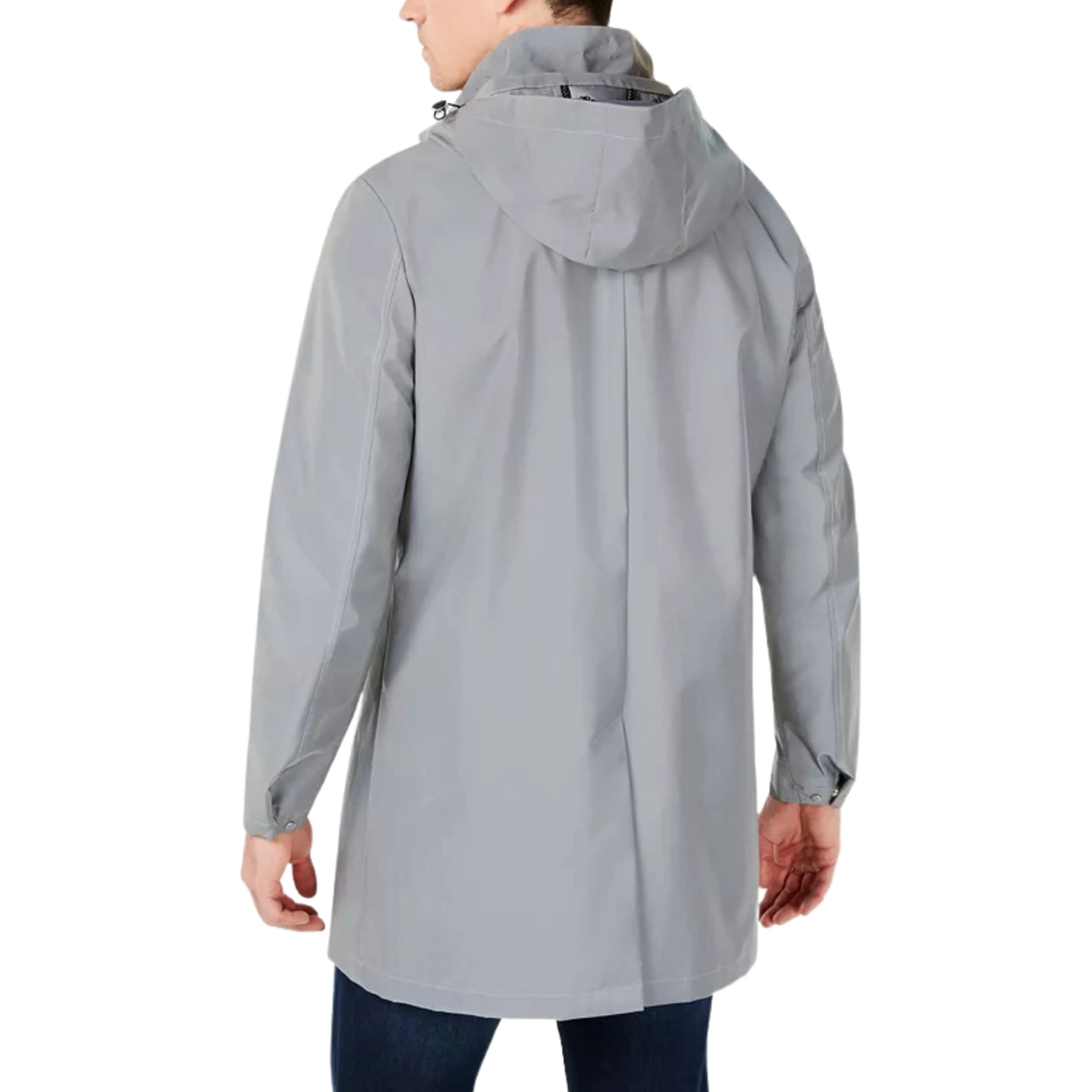 Calvin Klein - Men's Slim-Fit Reflective Raincoat