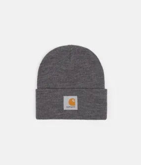 Carhartt Short Watch Hat Beanie - Dark Grey Heather