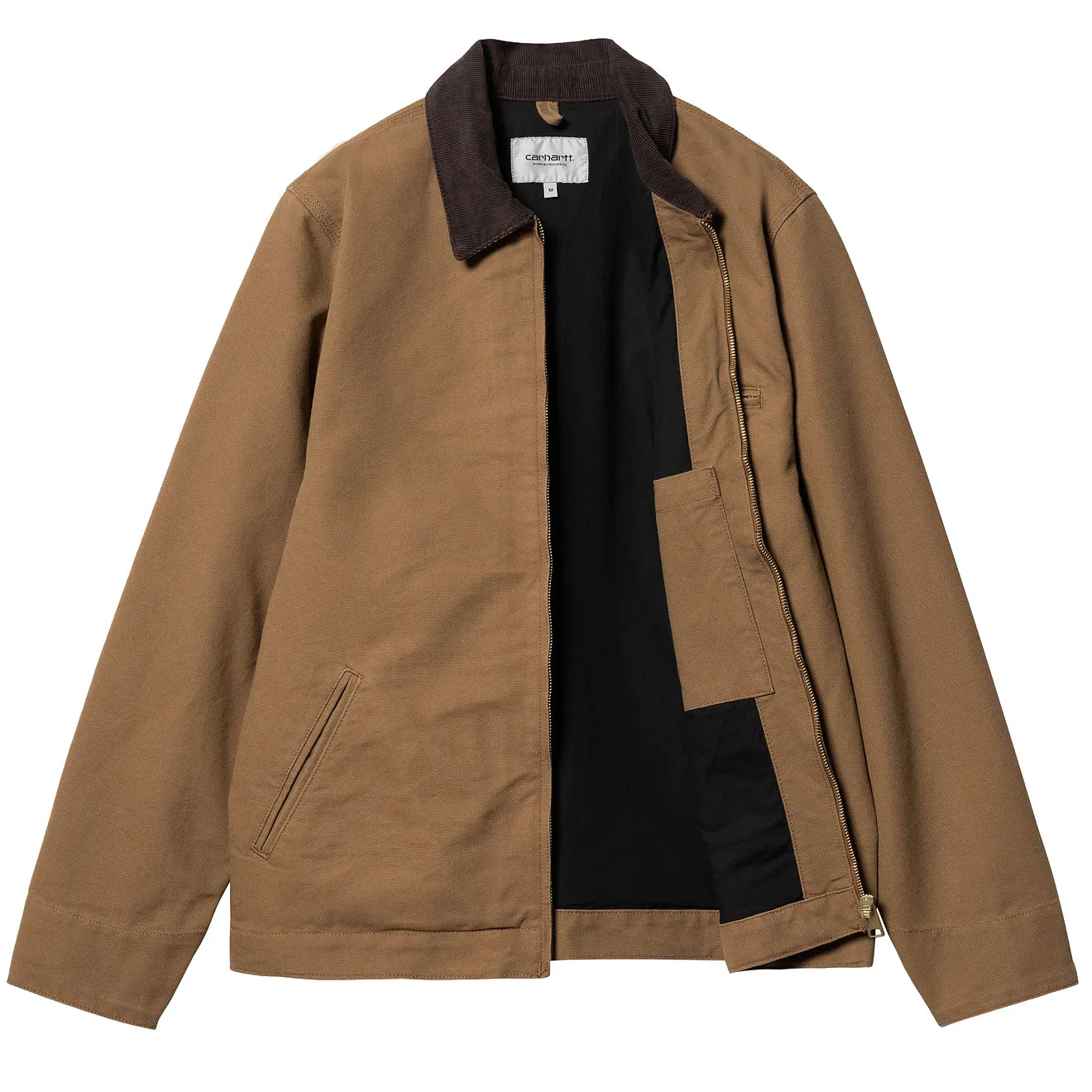 Carhartt WIP Detroit Jacket Hamilton Brown / Tobacco Rinsed