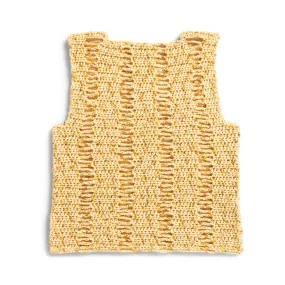 Caron Off The Chain Crochet Tank