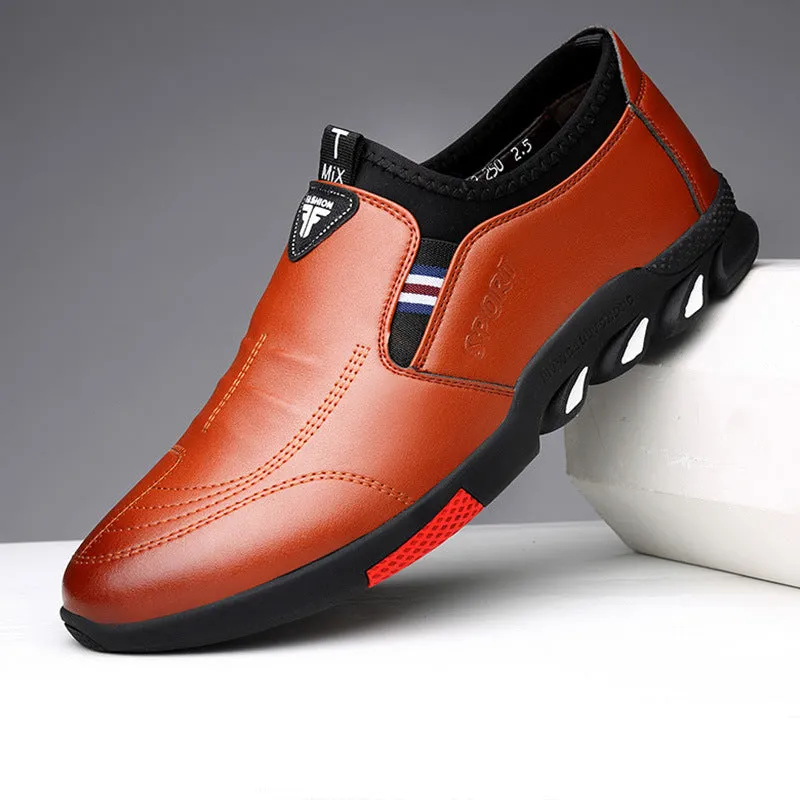 Casual Leather Walking Shoes