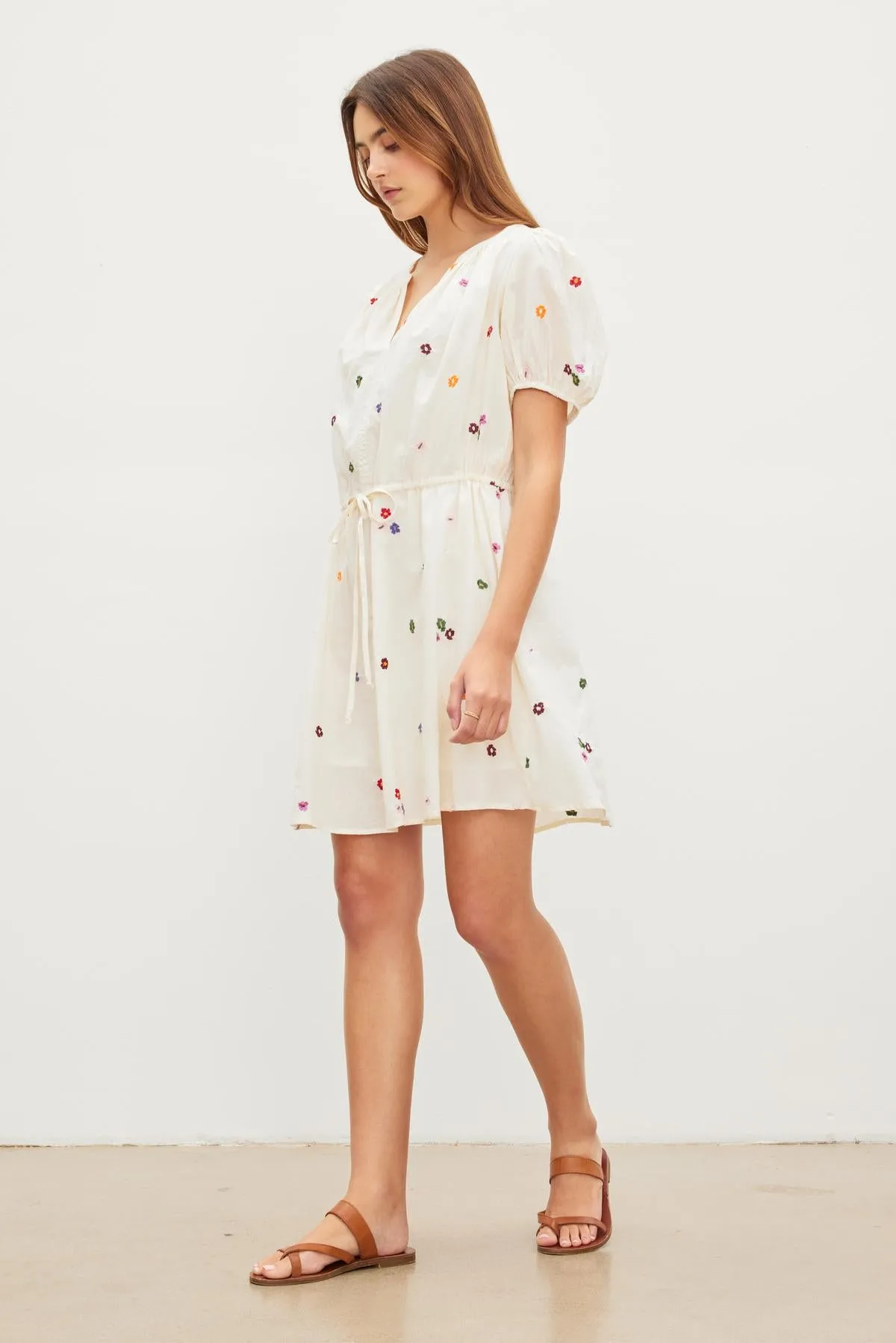 CLEO EMBROIDERED BOHO DRESS