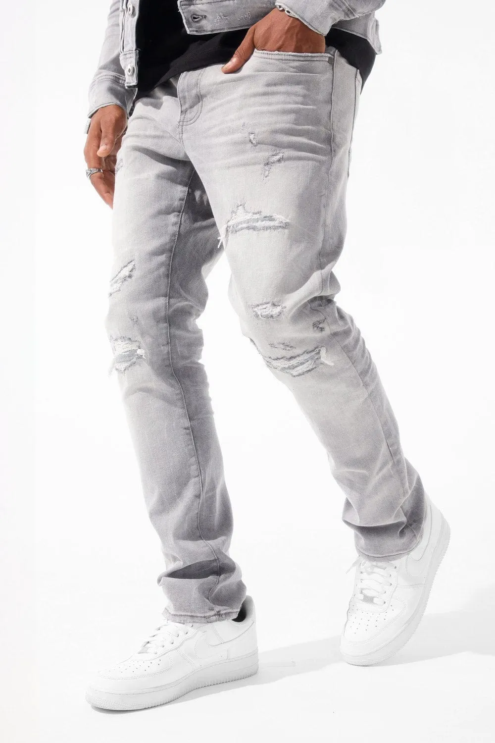 Collins - Meadowlands Denim (Monochrome)