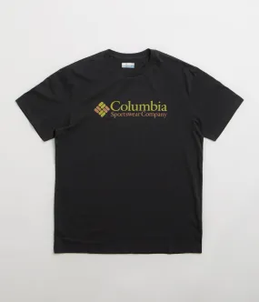 Columbia CSC Basic Logo T-Shirt - Black / CSC Retro Logo / White