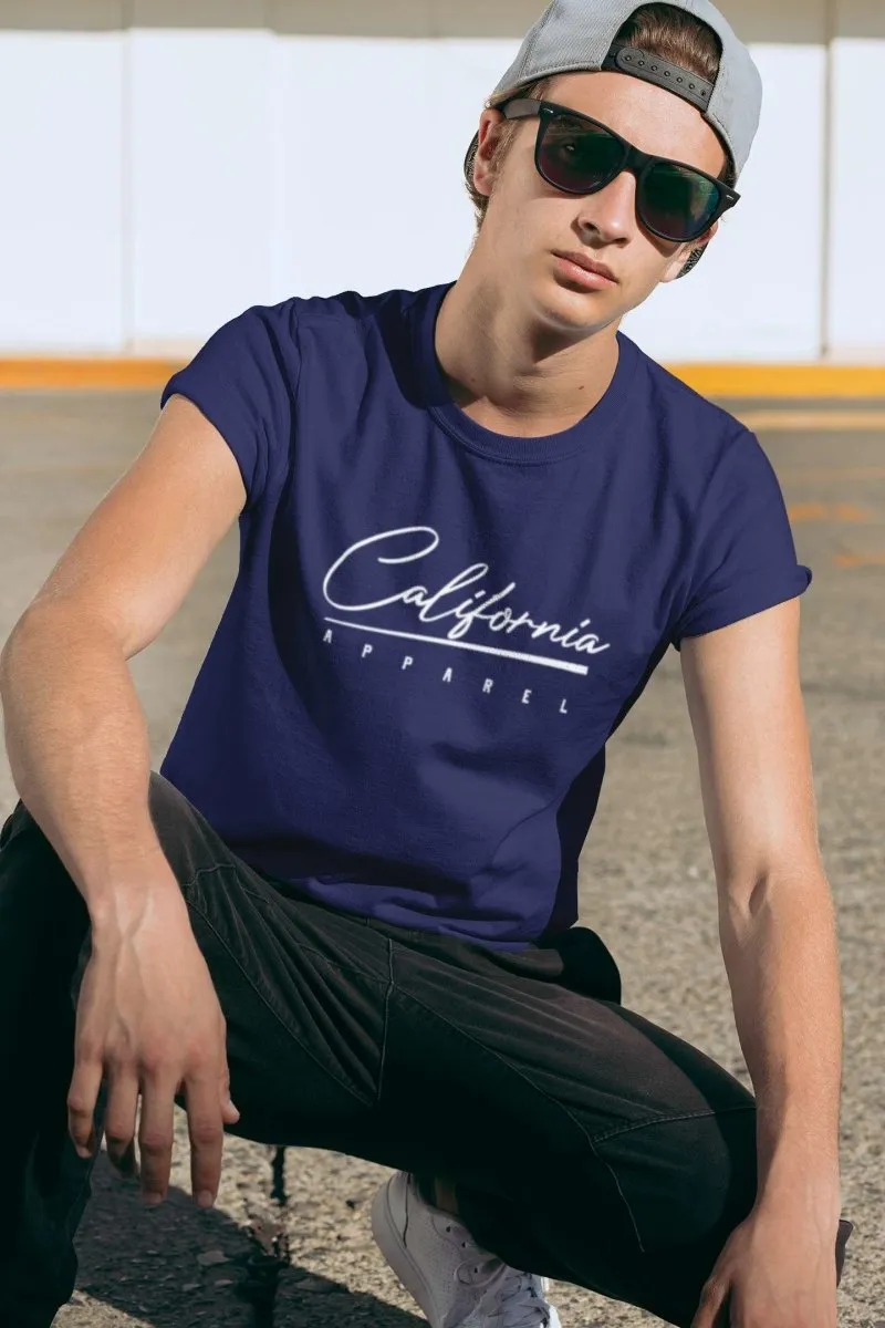 Cool T shirts for men 'California Apparel' Design