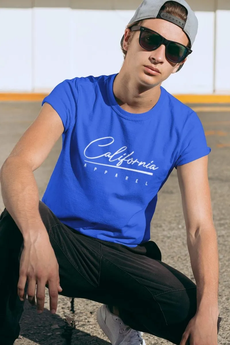 Cool T shirts for men 'California Apparel' Design