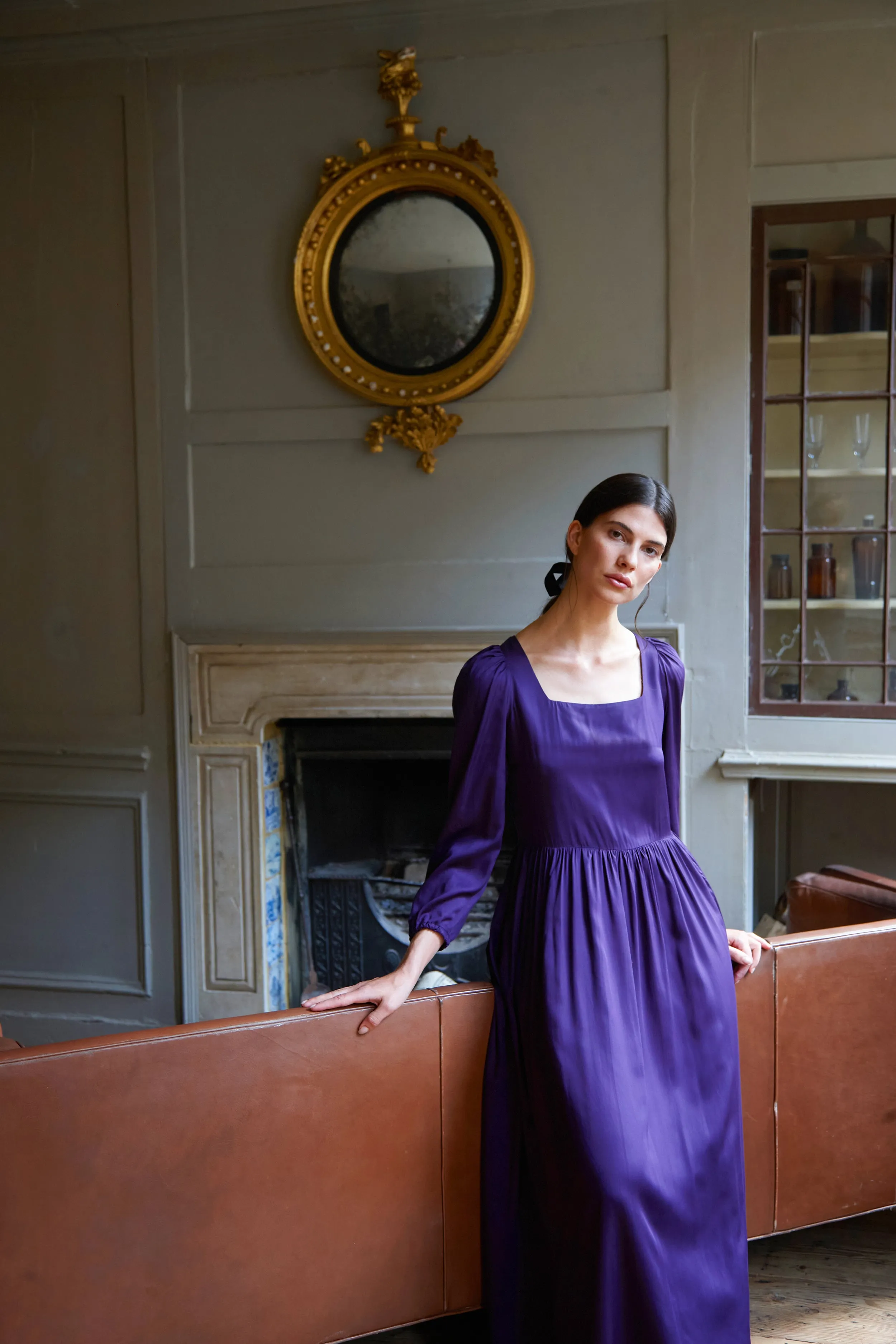 Deep Violet Hampstead Dress