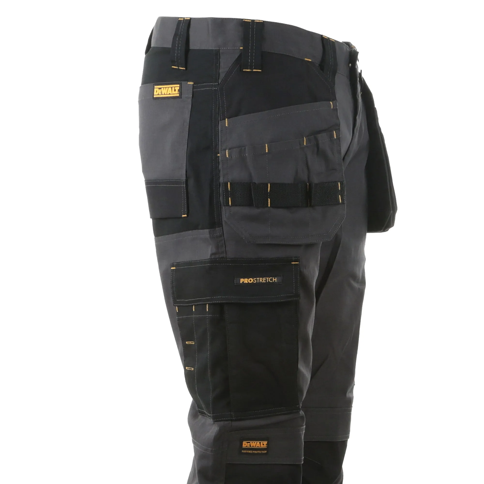 DEWALT Barstow Men's Pro-Stretch, Holster Pocket, Slim Fit Work Pants