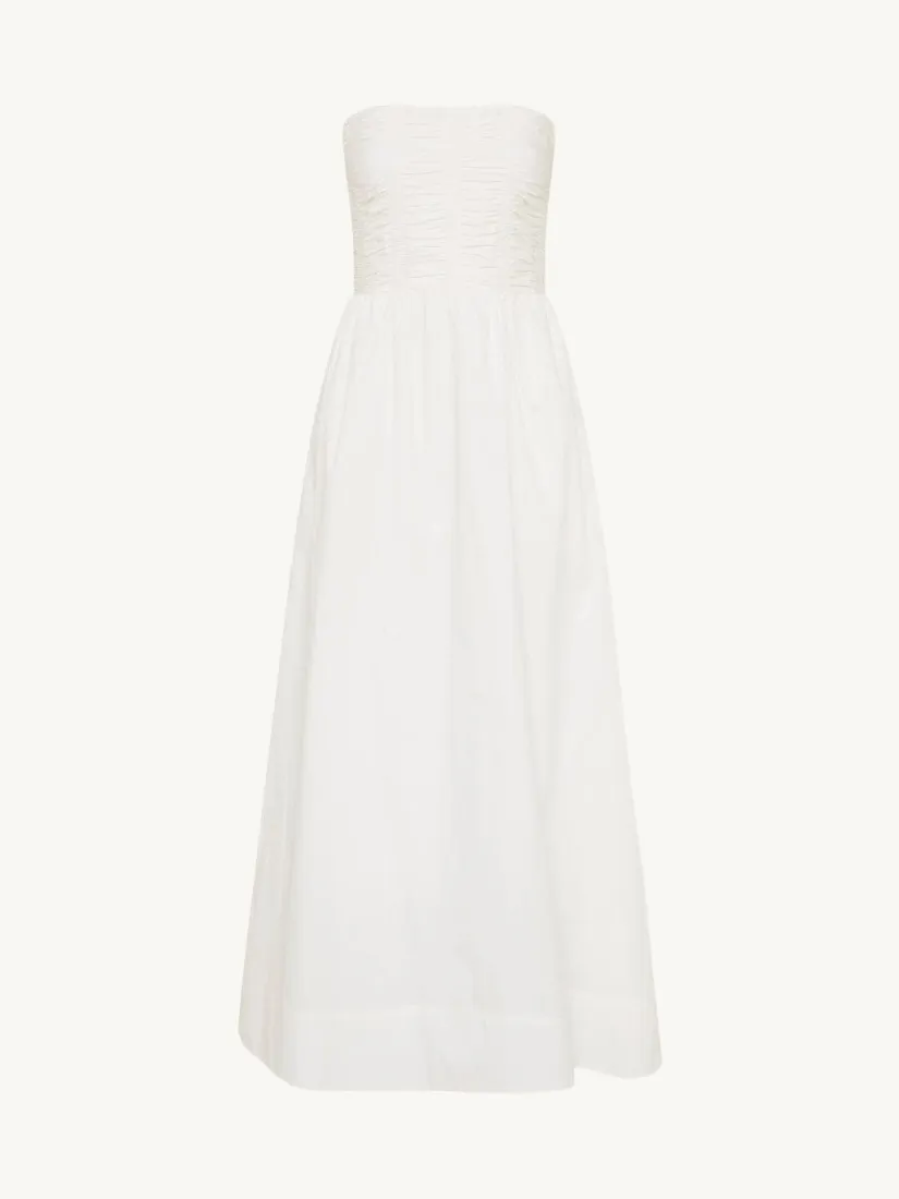 Dominquez Midi Dress White