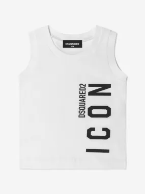 Dsquared2 Baby Unisex Cotton Tank Top