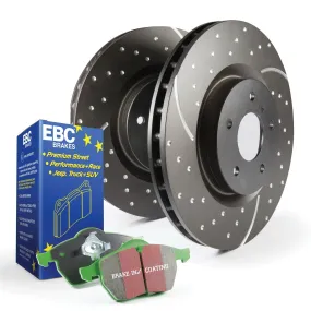 EBC Brakes S3KF1062 S3 Kits Greenstuff 6000 and GD Rotors Truck/SUV