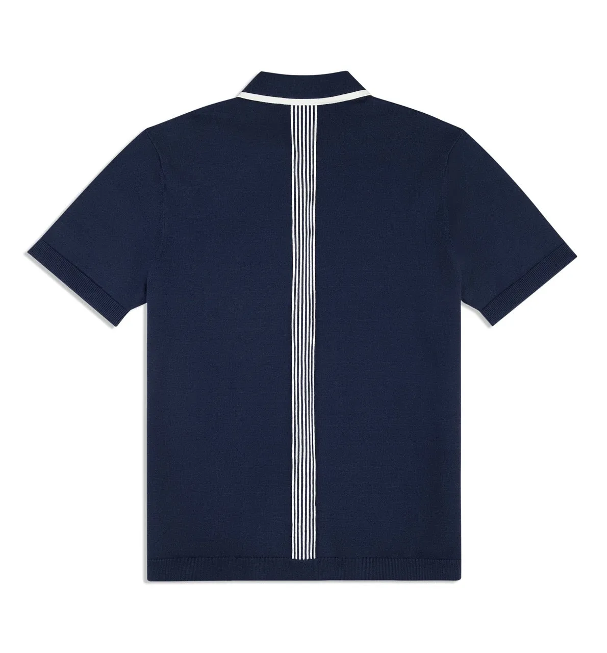 Enzo Knit Polo- Maritime Blue