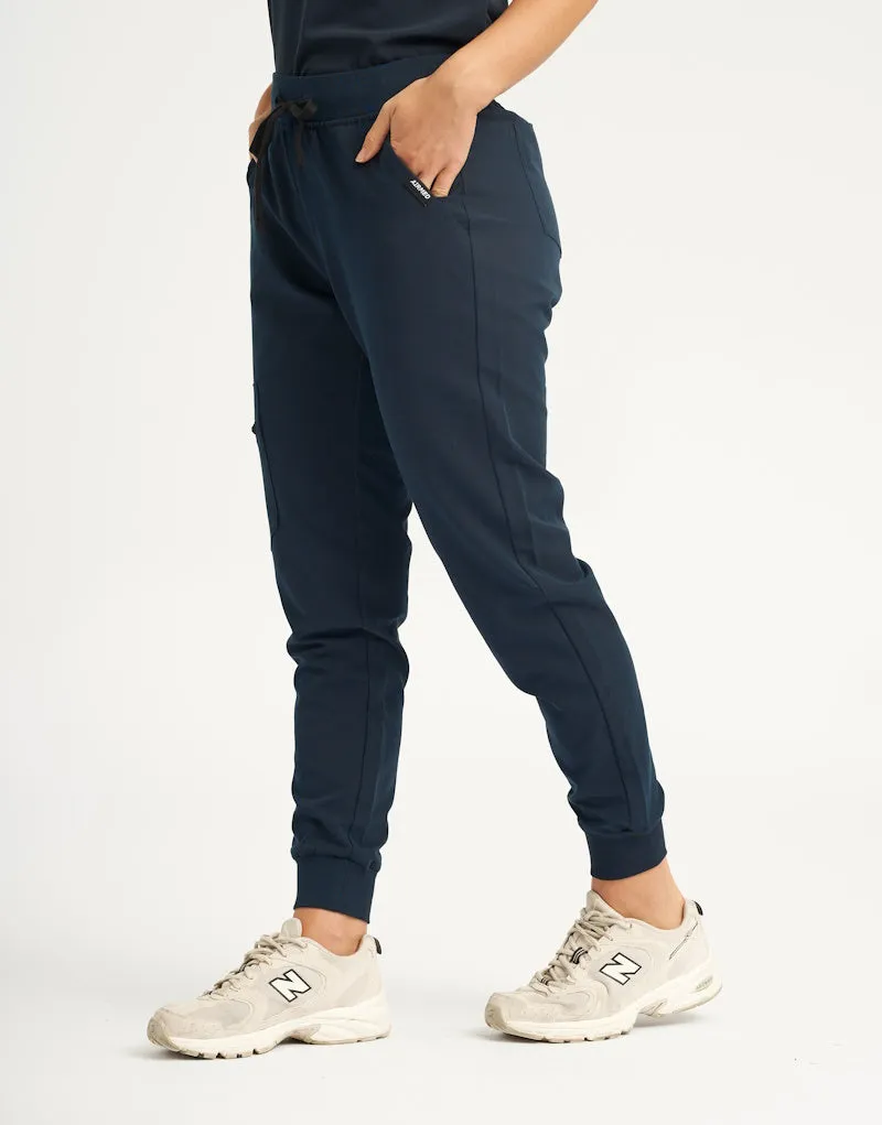 Essential Jogger Scrub Pants - Midnight Navy