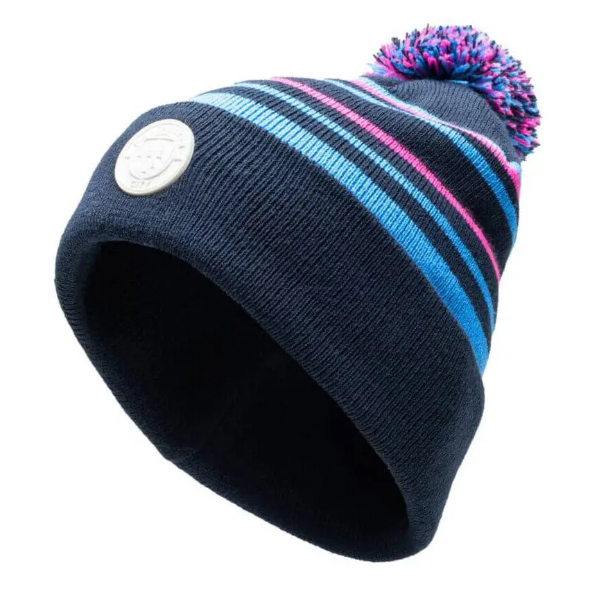 Fan Ink Collection Club Manchester City Casual Pom Beanie