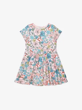 Flower Print Kids Dress