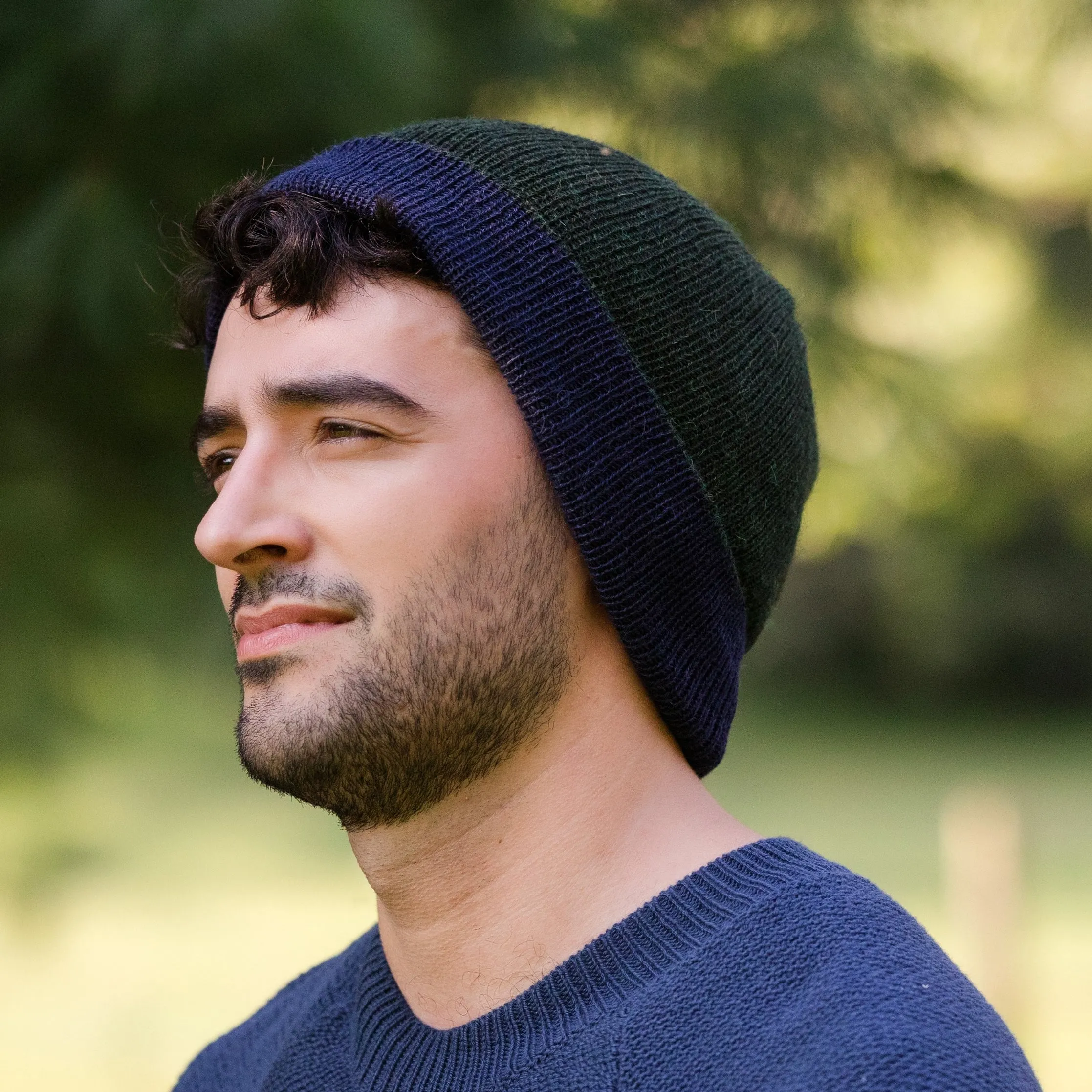 Fluff Reversible Baby Alpaca Hat