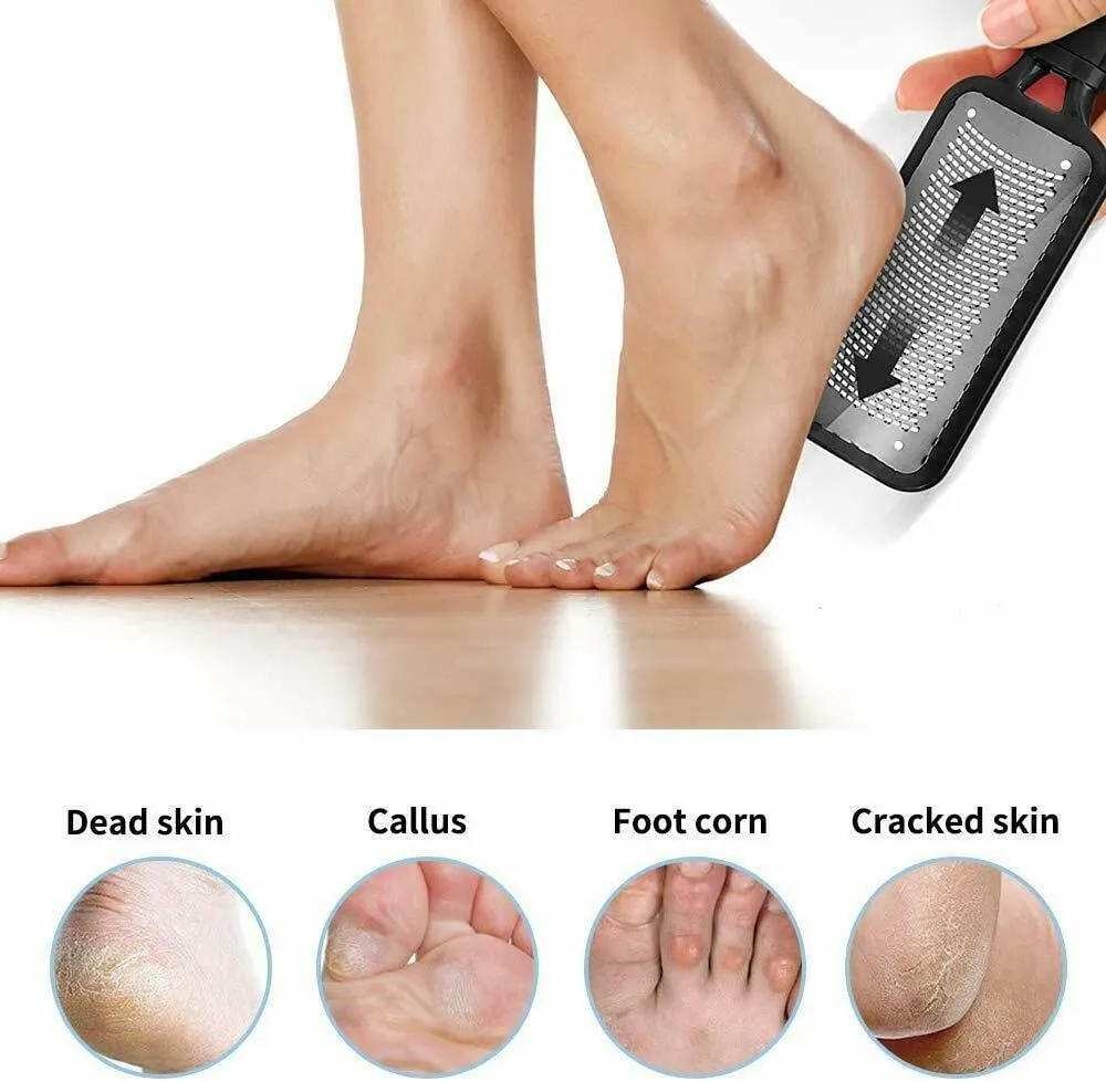 Foot Rasp File Callus Remover Pedicure Tool Dead Hard Skin Scraper Scrubber Tool