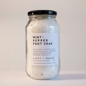 Foot Soak - Mint   Pepper