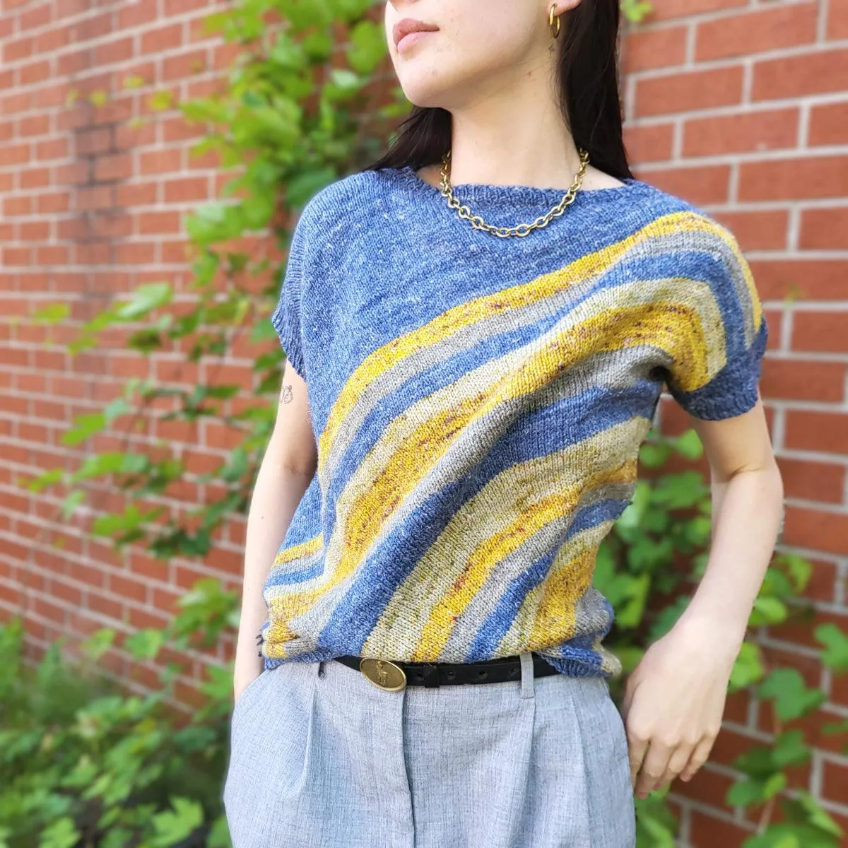 Free Spirit Pullover  | Knitting pattern and knitting kits